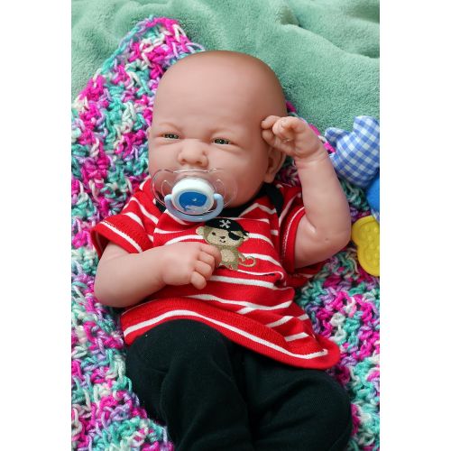  Doll-p My Dream Come True Baby Boy Berenguer Realistic 14 Anatomically Correct Real Soft Vinyl Washable Preemie Life Like Reborn Pacifier Doll