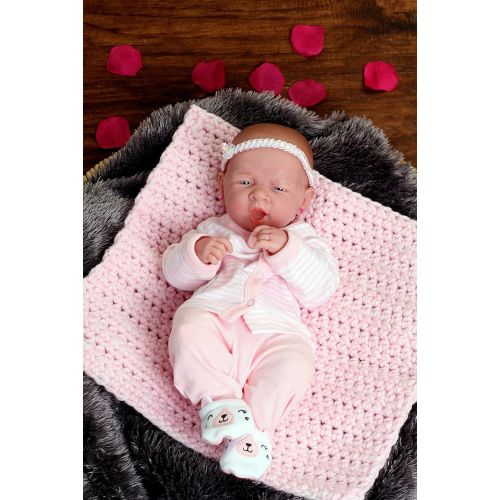  Doll-p My Lovely Baby Girl! Berenguer Lifelike Newborn Reborn Pacifier Doll +Extras