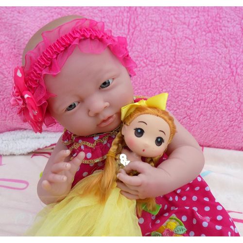  Doll-p My Innocent Baby Realistic Berenguer 15 inches Anatomically Correct Real Girl Baby Washable...