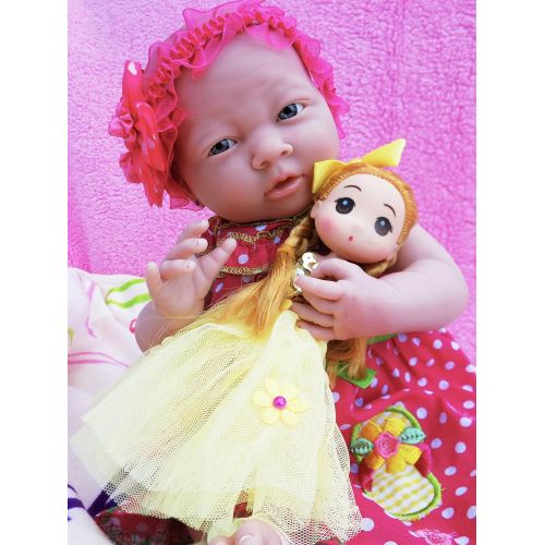  Doll-p My Innocent Baby Realistic Berenguer 15 inches Anatomically Correct Real Girl Baby Washable...