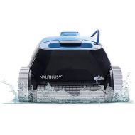 Dolphin Nautilus CC Automatic Robotic Pool Vacuum Cleaner, Wall Climbing Scrubber Brush, Top Load Filter Access, Ideal for above/In-Ground Pools up to 33 FT in Length