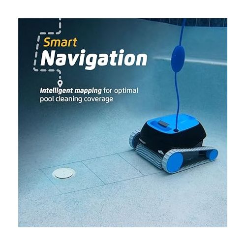  Dolphin Nautilus CC Automatic Robotic Pool Vacuum Cleaner, Wall Climbing Scrubber Brush, Top Load Filter Access, Ideal for above/In-Ground Pools up to 33 FT in Length