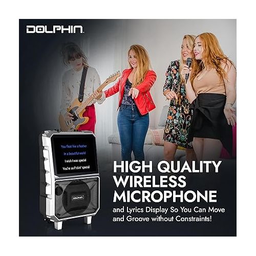  Dolphin KB-85R Portable Karaoke Machine | 14