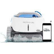Dolphin Proteus DX5i Wi-Fi Automatic Robotic Pool Vacuum Cleaner, Wall Climbing, Waterline Scrubber Brush, Ideal for In-Ground Pool up to 50 FT in Length