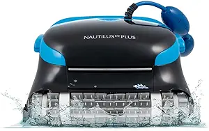 Dolphin Nautilus CC Plus Robotic Pool Vacuum Cleaner up to 50 FT - Wall Climbing Scrubber Brush