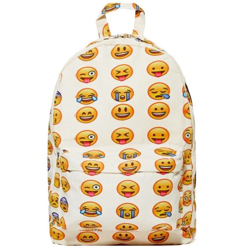  Dolpind Cute Emoji Shoulder Bag Cool Kids School Canvas Bag