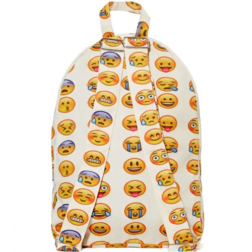  Dolpind Cute Emoji Shoulder Bag Cool Kids School Canvas Bag