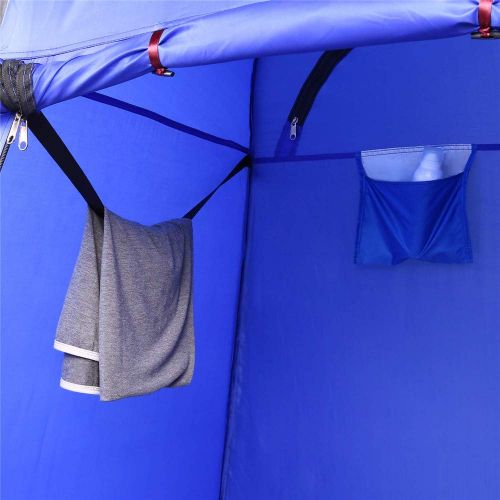  Dome Tents LIUISIYU Pop Up Tent Outdoor Changing Room Portable Camping Shower Tent Toilet Tent for Beach Camping Dressing Fishing Bathing Foldable with Bag