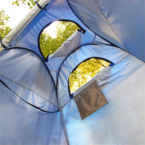  Dome Tents LIUISIYU Pop Up Tent Outdoor Changing Room Portable Camping Shower Tent Toilet Tent for Beach Camping Dressing Fishing Bathing Foldable with Bag