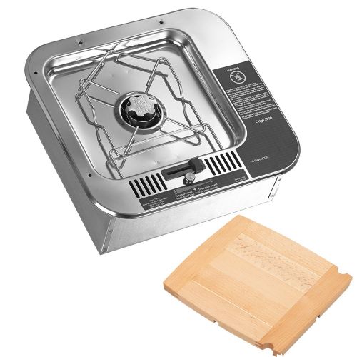  Dometic ORIGO 2000 Single Burner - Non-Pressurized Built-in Alcohol Stove wCutting Board