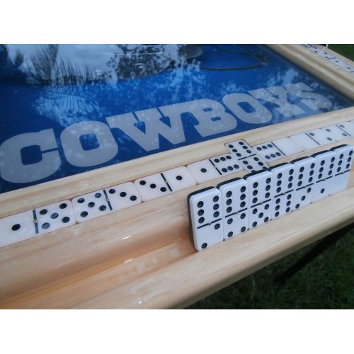  Domino Tables by Art Dallas Cowboys Domino Table