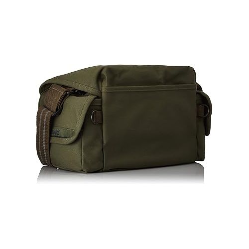  Domke F-2 original shoulder bag 700-02D (Olive) for Canon, Nikon, Sony, Leica, Fujifilm & Olympus DSLR or Mirrorless Cameras with Space for Multiple Lenses Up to 300mm and Accessories