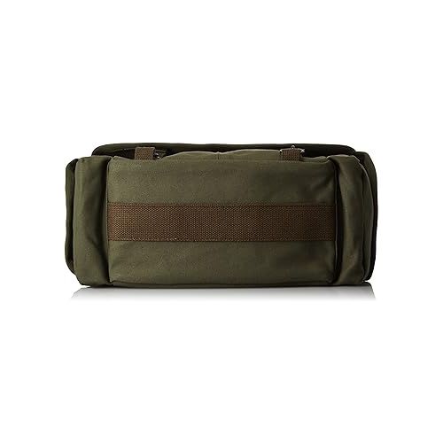 Domke F-2 original shoulder bag 700-02D (Olive) for Canon, Nikon, Sony, Leica, Fujifilm & Olympus DSLR or Mirrorless Cameras with Space for Multiple Lenses Up to 300mm and Accessories