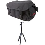 Domke F-2 Original Bag (Black) w/Davis & Sanford TR553-P228 Traverse Super Compact Tripod with Ball Head