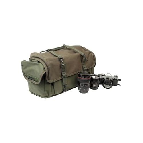  Domke F-1X Little Bit Bigger Canvas Camera Bag, Olive.