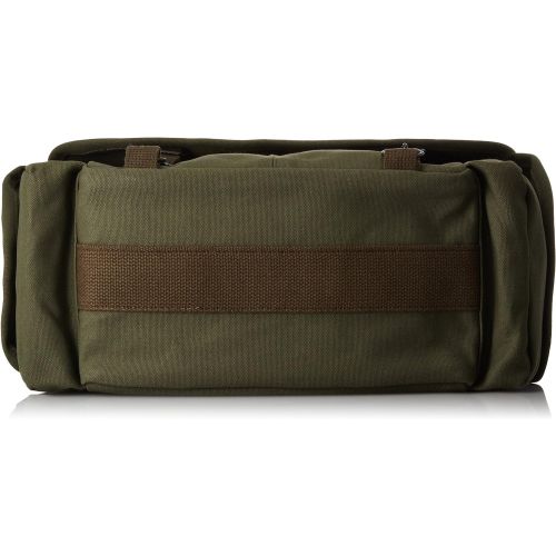  Domke F-2 original shoulder bag 700-02D (Olive) for Canon, Nikon, Sony, Leica, Fujifilm & Olympus DSLR or Mirrorless Cameras with Space for Multiple Lenses Up to 300mm and Accessor