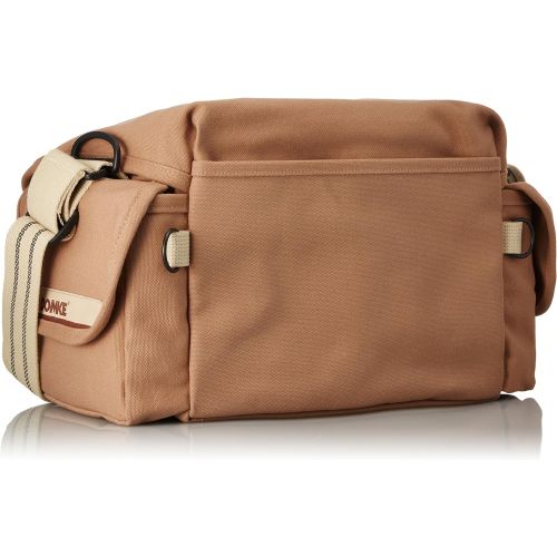  Domke F-2 original shoulder bag 700-02S (Sand) for Canon, Nikon, Sony, Leica, Fujifilm & Olympus DSLR or Mirrorless cameras with space for multiple lenses up to 300mm and accessori