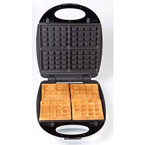  2in 1XL Family Sandwich Maker for 4sandwiches or Waffle Maker for 4Tasty Waffles Domo DO9046°C