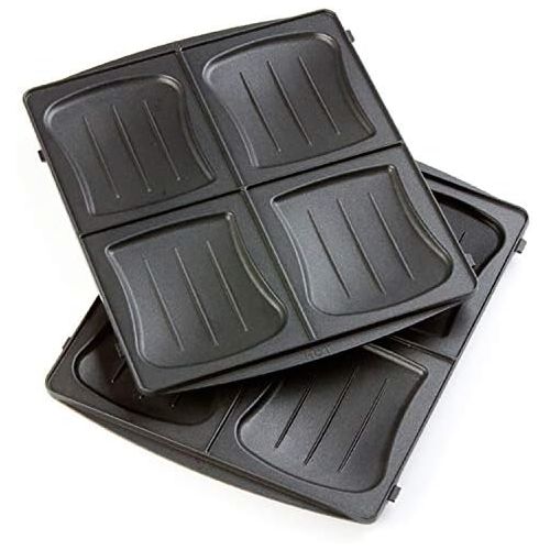  2in 1XL Family Sandwich Maker for 4sandwiches or Waffle Maker for 4Tasty Waffles Domo DO9046°C