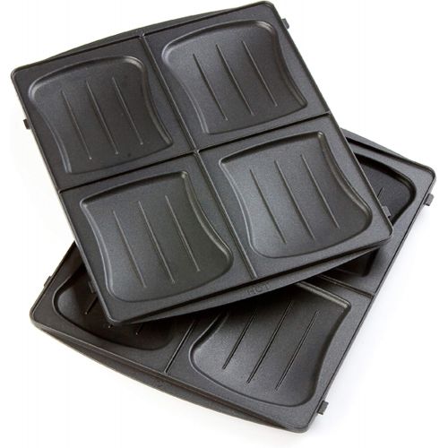  2in 1XL Family Sandwich Maker for 4sandwiches or Waffle Maker for 4Tasty Waffles Domo DO9046°C