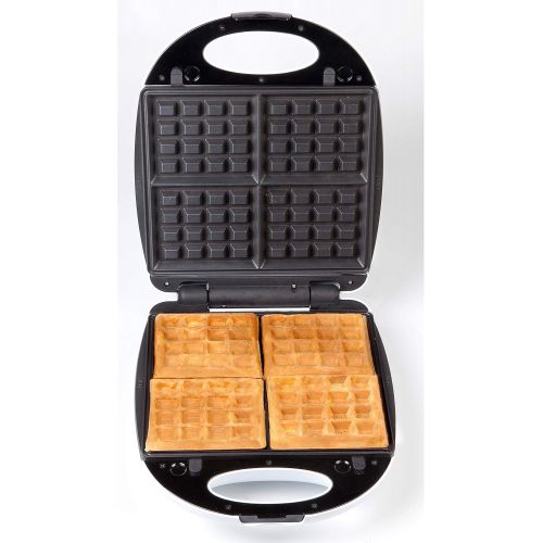  2in 1XL Family Sandwich Maker for 4sandwiches or Waffle Maker for 4Tasty Waffles Domo DO9046°C