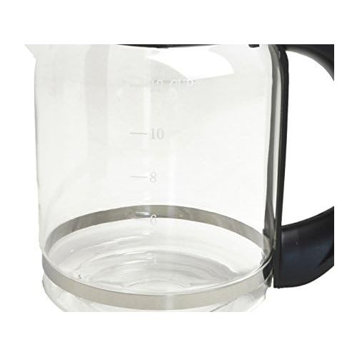  Domo 1,5 Liter Glaskanne, Universal-Ersatzkanne fuer Domo Kaffeemaschine DO417KT