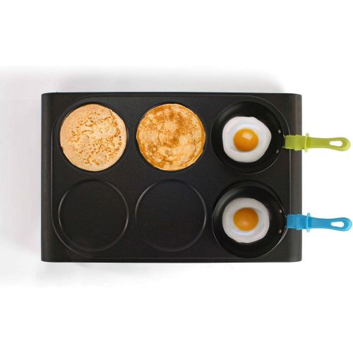  Domoclip DOM200 Crepes Maker Set 6 Mini Crepe Elektrisches Wok-Set