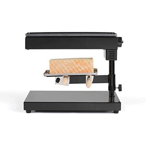  [아마존베스트]DomoClip Raclette oven for a whole piece of cheese - Raclette grill for 6-8 people - Stand device with 600 watts - Swivel base cheese melter with adjustable thermostat up to 240 °C