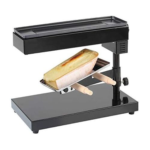  [아마존베스트]DomoClip Raclette oven for a whole piece of cheese - Raclette grill for 6-8 people - Stand device with 600 watts - Swivel base cheese melter with adjustable thermostat up to 240 °C