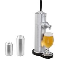 Domoclip Bierzapfanlage fuer Bierdosen Zapfanlage Bierpumpe mit Bierschaum (Abnehmbare Tropfschale, Pumpensystem, Bier Zapfhahn)