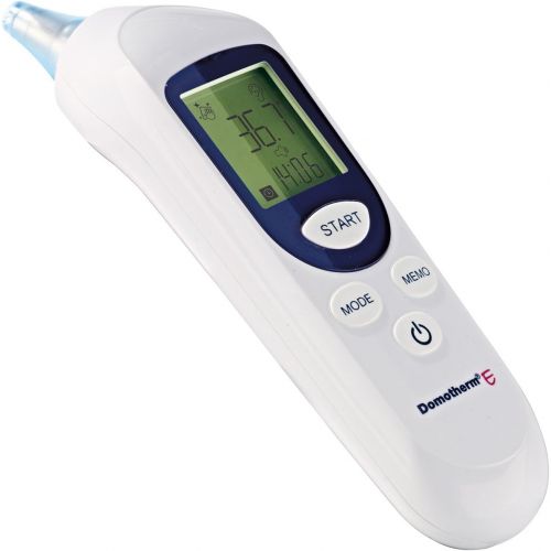  Domotherm 0875 E - Infrarot Ohrthermometer ohne Schutzhuellen zur Messung der Koerpertemperatur im Ohr