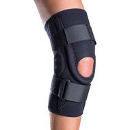 DonJoy Performer Hinged Patella Stabilizer Knee Brace, Neoprene