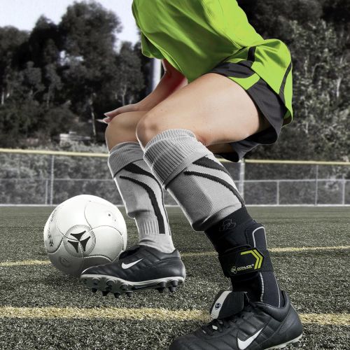  DonJoy Performance Bionic Ankle Brace  60° Stay wStirrup for Mild to Moderate Ankle Support, Prevent Ankle Sprains, RollsIdeal for Soccer, Football, Tennis, Walking, Running, Ba