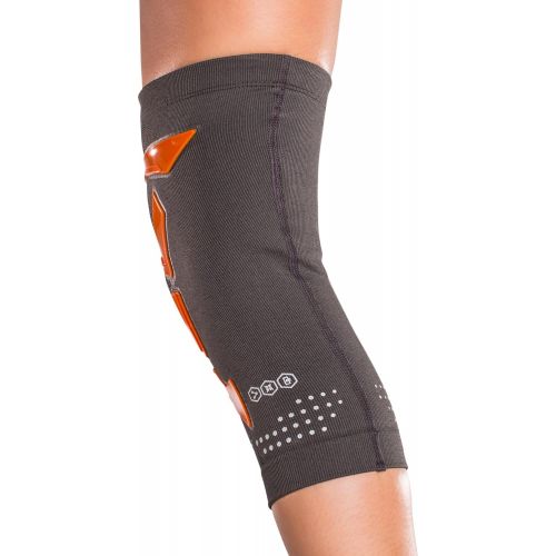  DonJoy Performance Trizone Knee Compression Support Knee Sleeve  Low-Profile, Lightweight for Running, Walking, Basketball, Volleyball, Fitness, Lifting, Hiking, Knee Strains, Spr