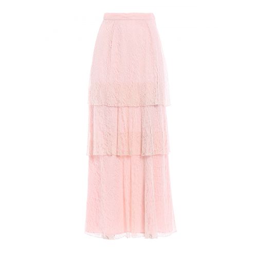  Dondup Lace flounced skirt