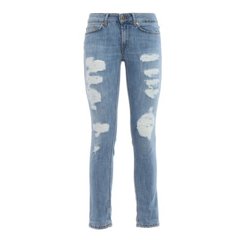  Dondup Monroe ripped skinny jeans