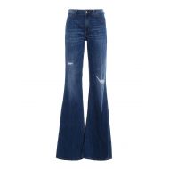 Dondup Blue bootcut mid rise jeans