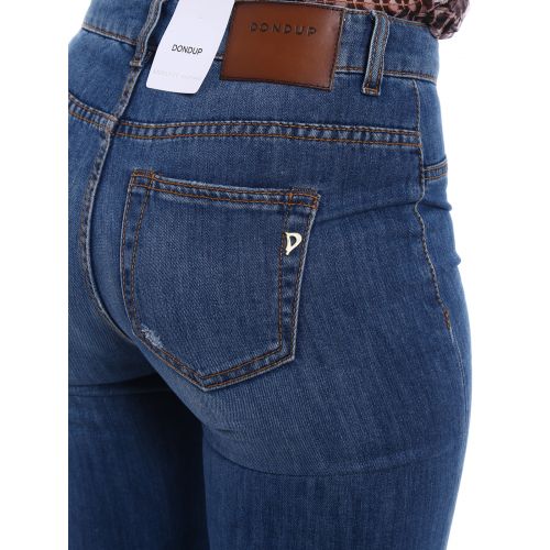  Dondup Blue bootcut mid rise jeans