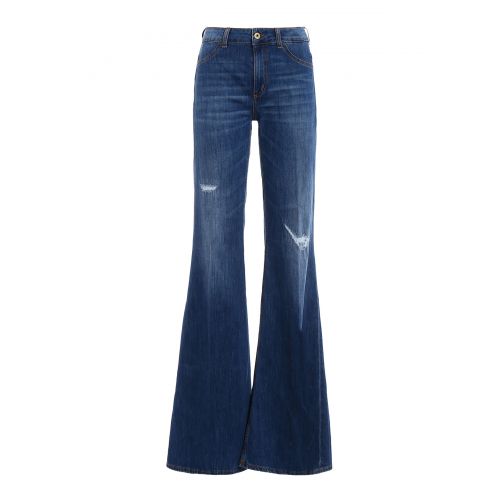  Dondup Blue bootcut mid rise jeans