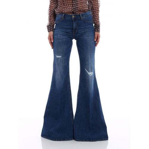  Dondup Blue bootcut mid rise jeans