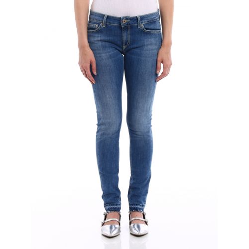  Dondup Tara medium wash skinny jeans