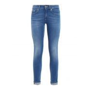 Dondup Monroe stone washed low rise jeans