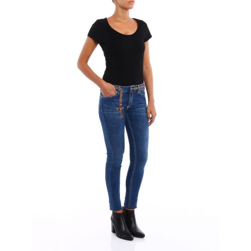  Dondup Tara embellished skinny jeans
