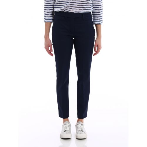  Dondup Perfect blue wool blend trousers
