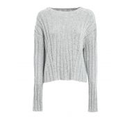 Dondup Lurex rib knitted sweater