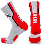 Donegal Bay NCAA Ohio State Buckeyes Unisex Ohio State Gray Sport Sockohio State Gray Sport Sock, Red, One Size