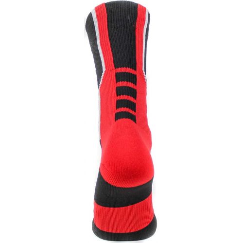 Donegal Bay NCAA Ohio State Buckeyes Unisex Ohio State Black Sport Sockohio State Black Sport Sock, Red, One Size
