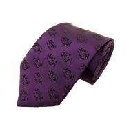 Donegal Bay NCAA LSU Tigers Tone on Tone Necktie, Purple, One Size