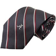 Donegal Bay NCAA Alabama Crimson Tide Charcoal Stripe Necktie, One Size, Crimson