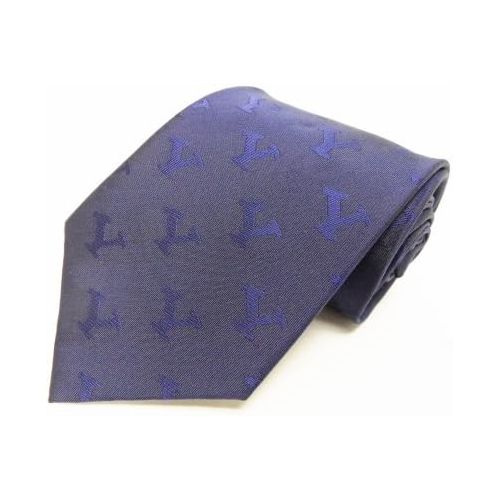  Donegal Bay NCAA Mens BYU Cougars Tone on Tone Necktie, Navy/White